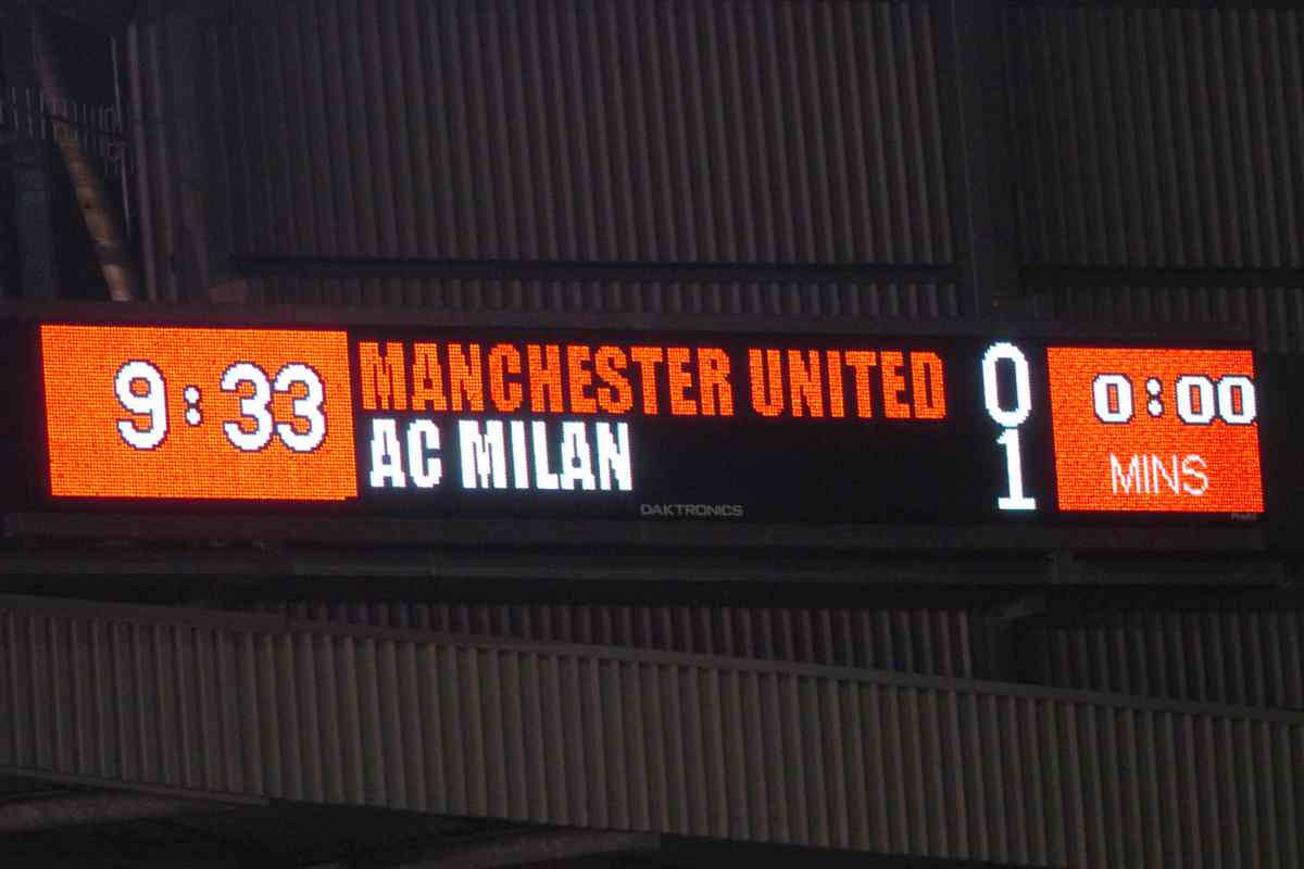Manchester United-Milan 0-1 2005