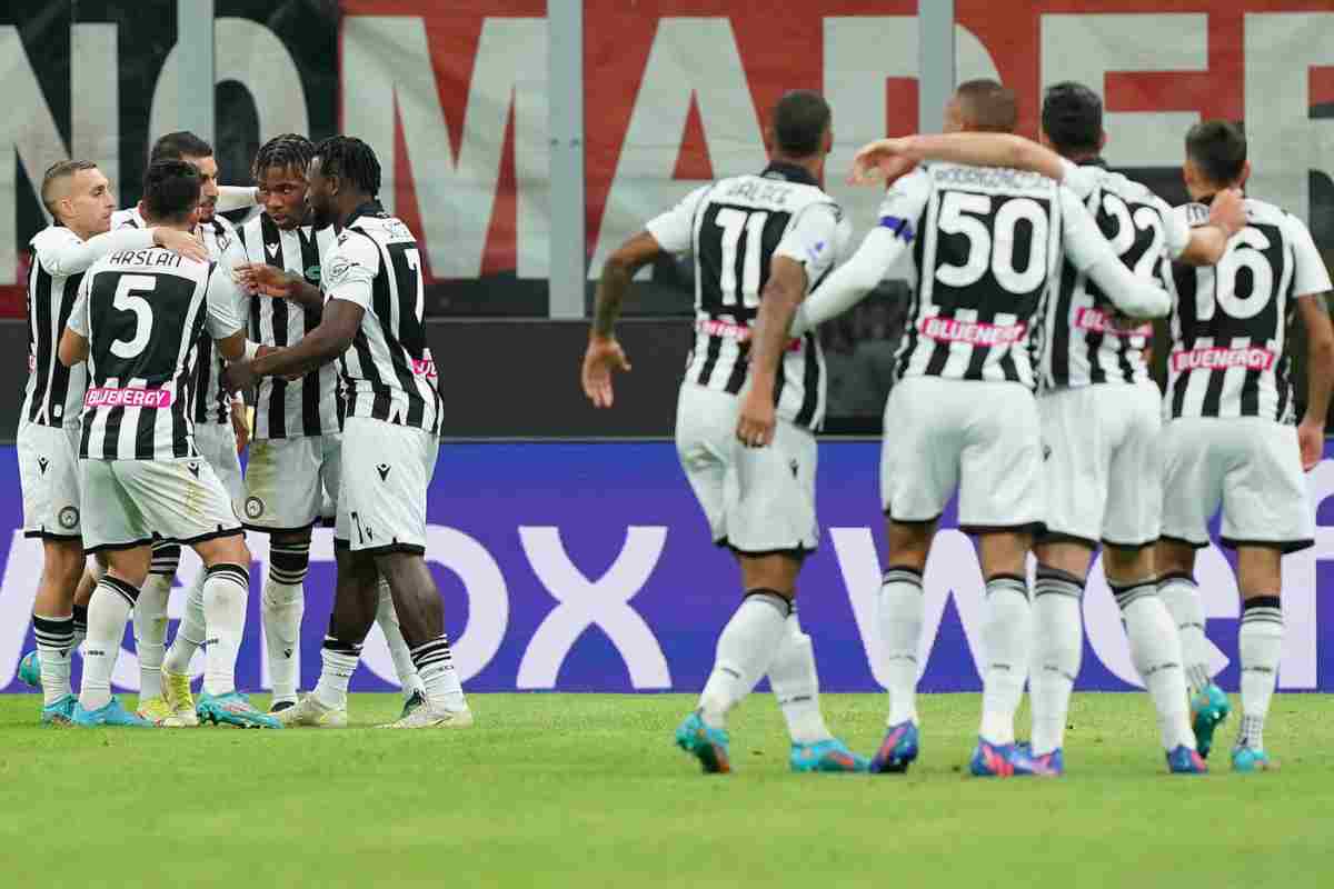 Milan-Udinese 1-1 gol di Udogie