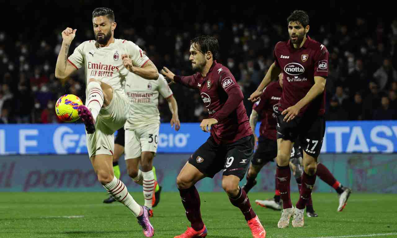 Salernitana-Milan