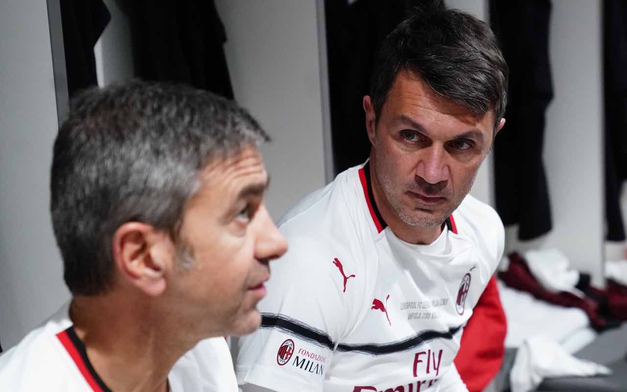 Costacurta e Maldini