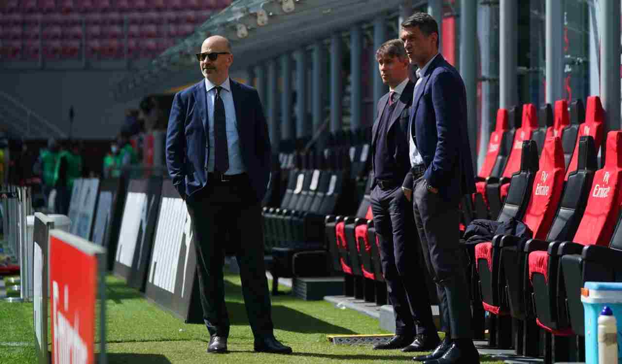 Gazidis, Massara e Maldini