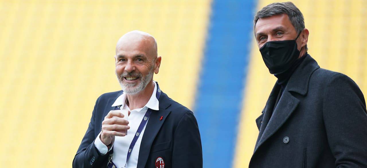 Stefano Pioli e Paolo Maldini
