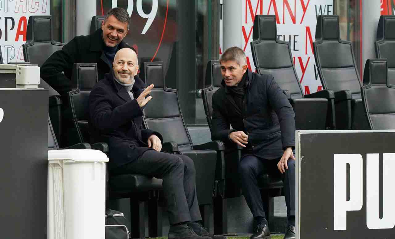 Gazidis, Maldini e Massara