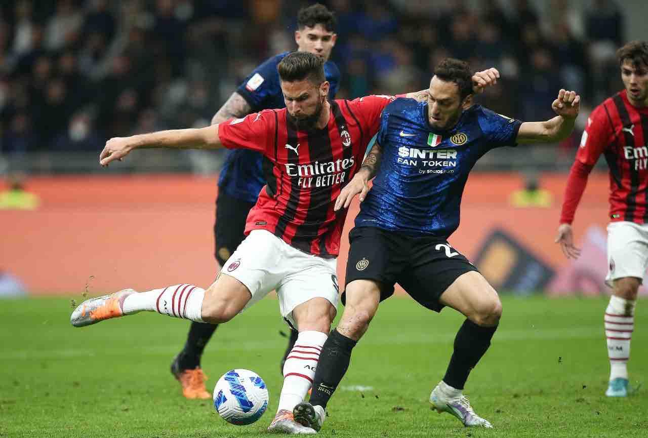 Giroud vs Calhanoglu