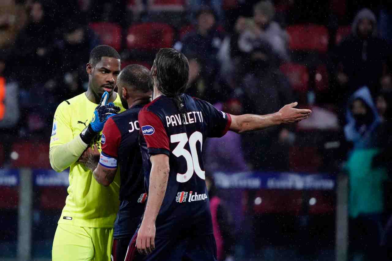 Mike Maignan e Joao Pedro