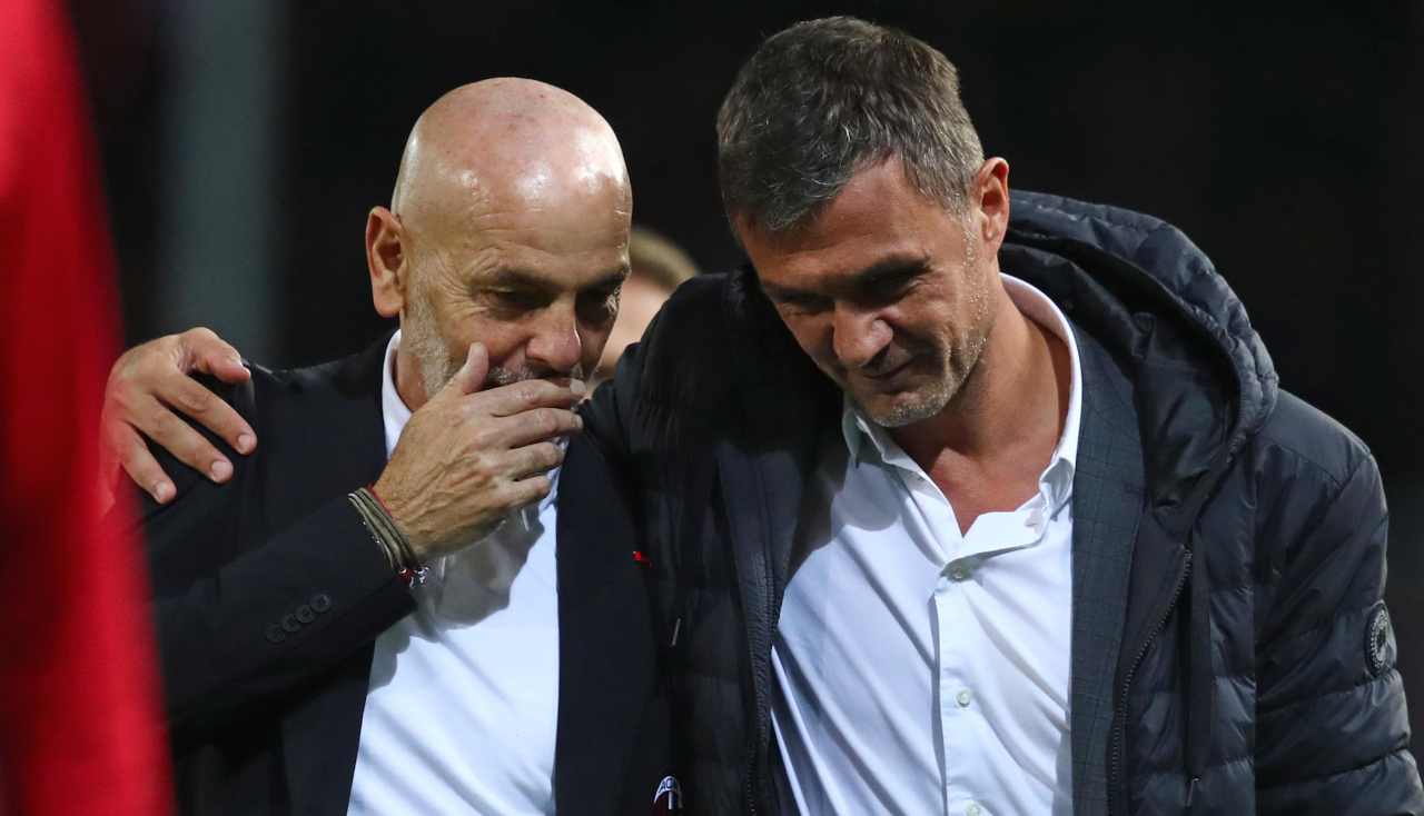 Pioli e Maldini