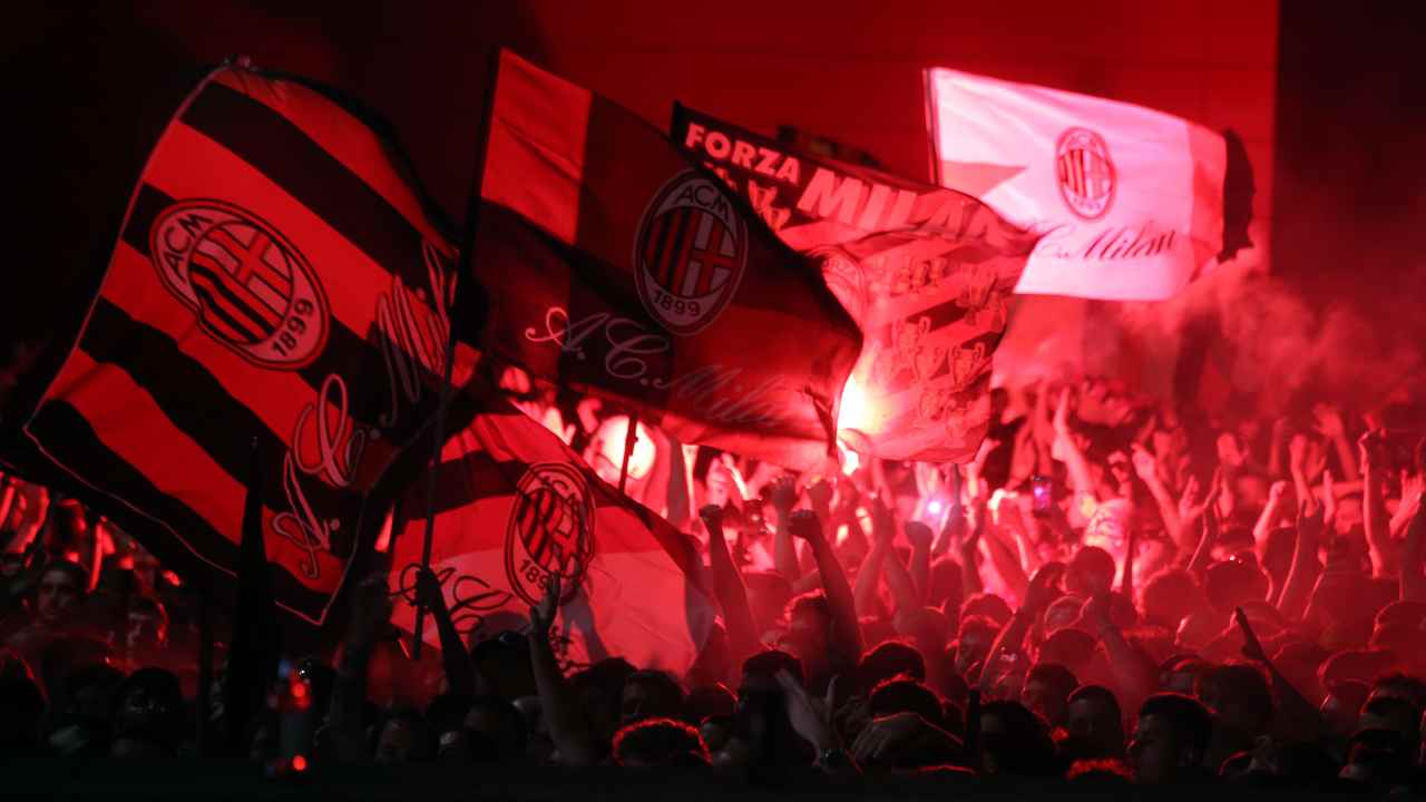Tifosi Milan Scudetto