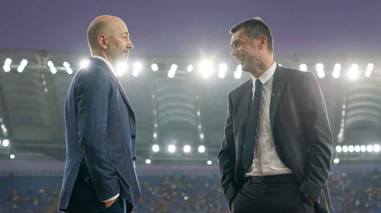 Gazidis e Maldini