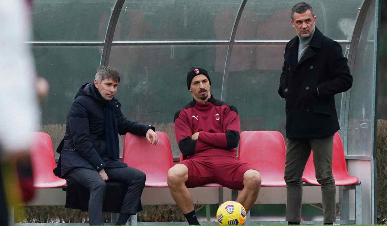 Massara, Ibra e Maldini