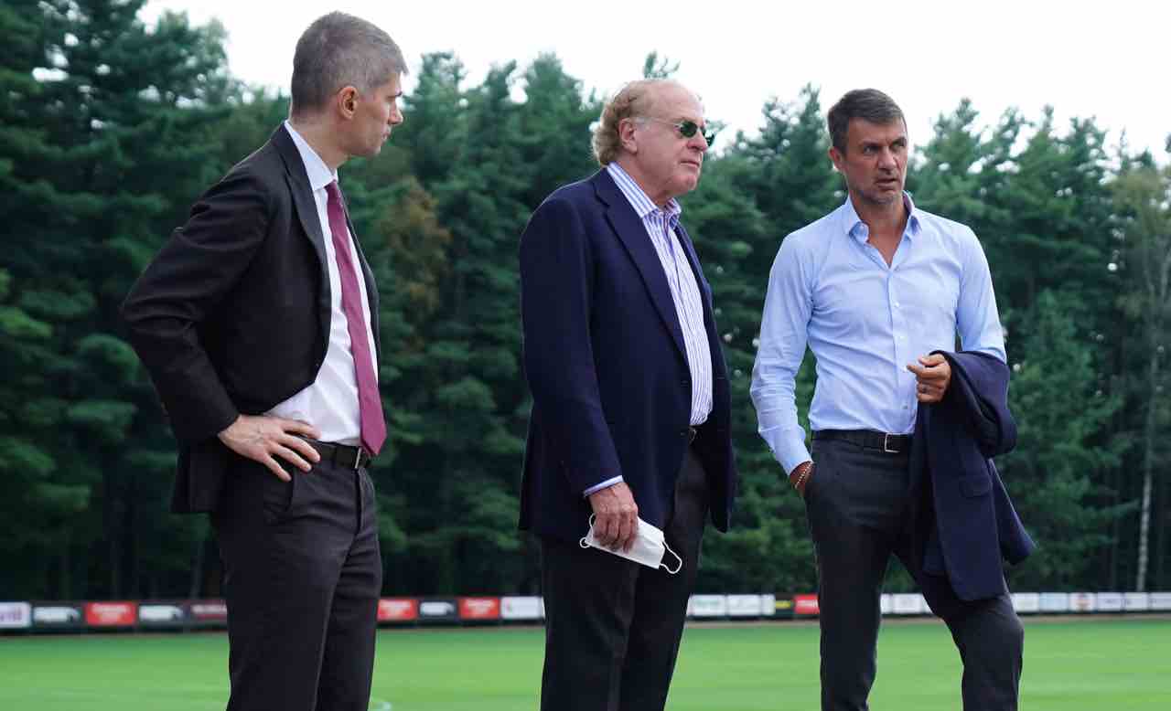 Massara, Scaroni e Maldini