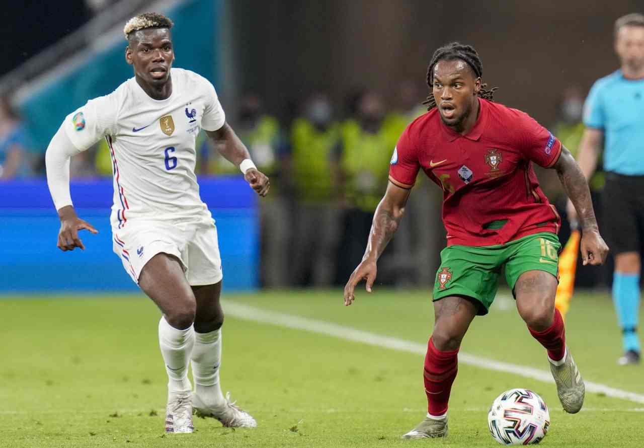 Pogba e Renato Sanches