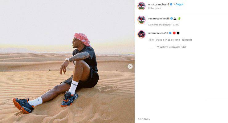 Renato Sanches Rafa Leao