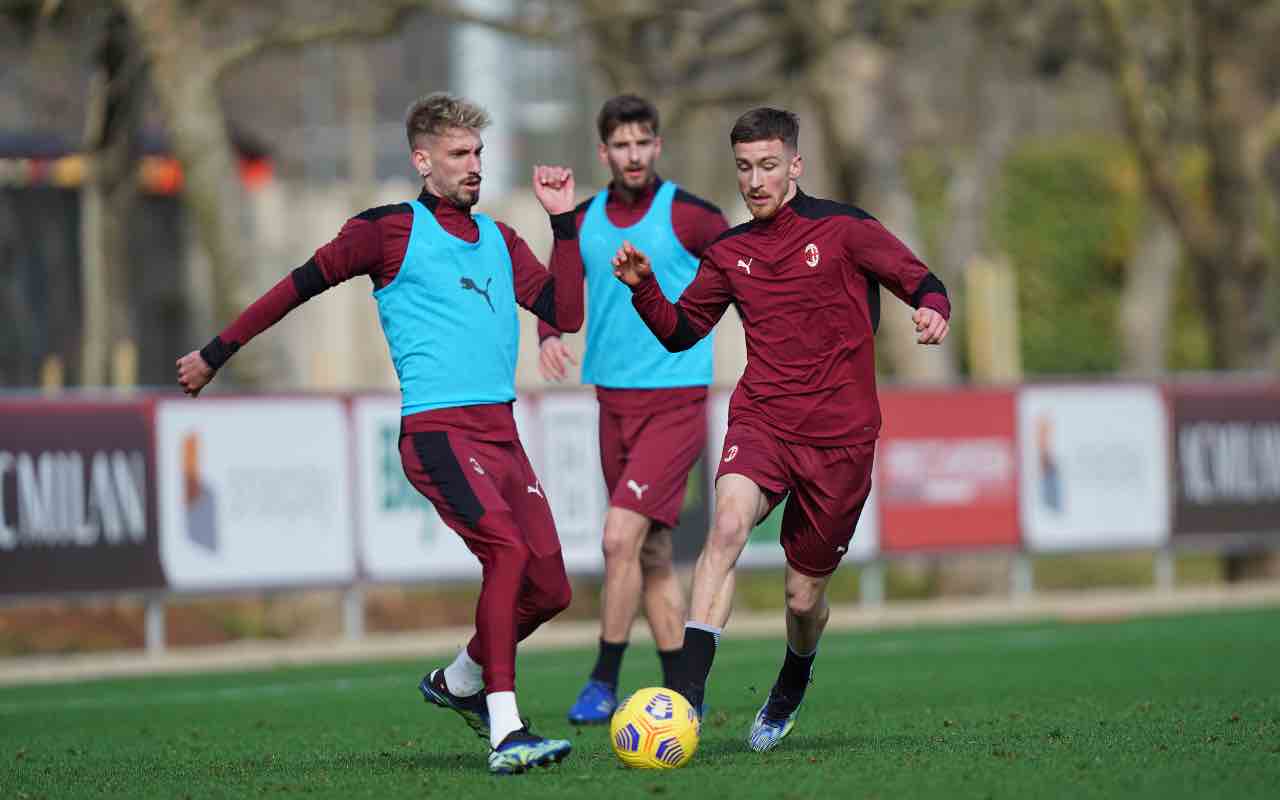 Allenamento Milan