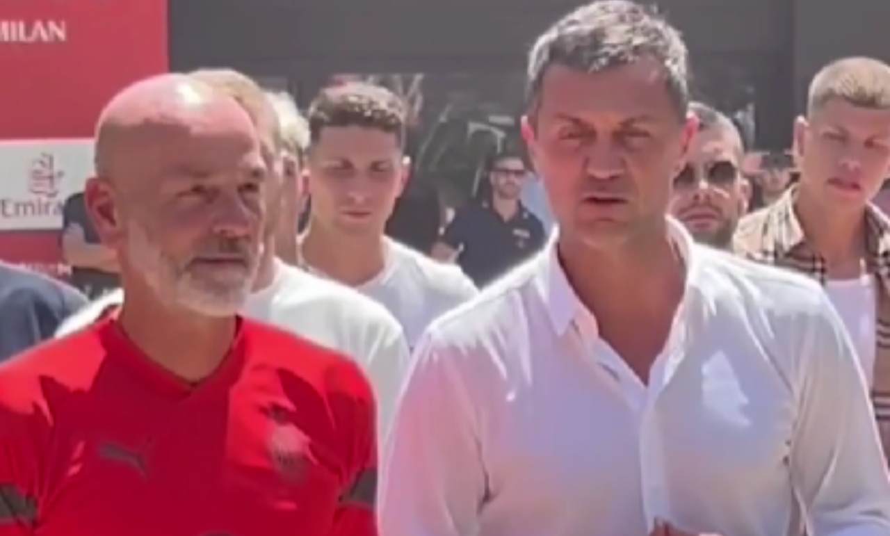 Pioli e Maldini