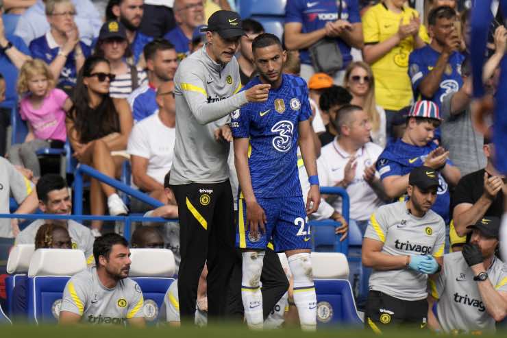 Tuchel e Ziyech