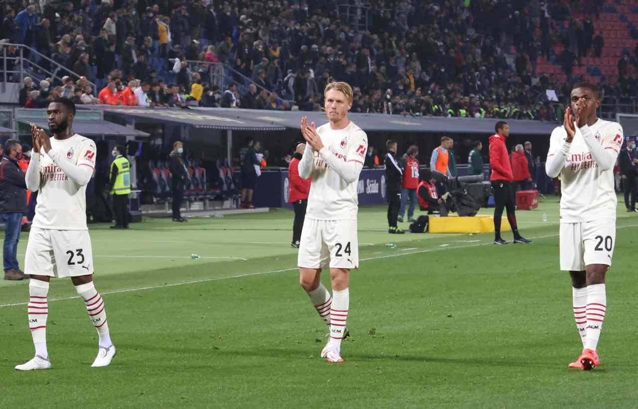 Kjaer, Tomori e Kalulu