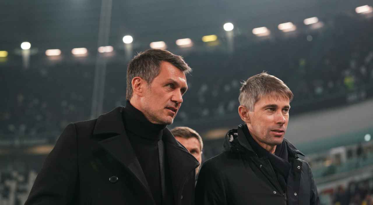 Paolo Maldini e Frederic Massara