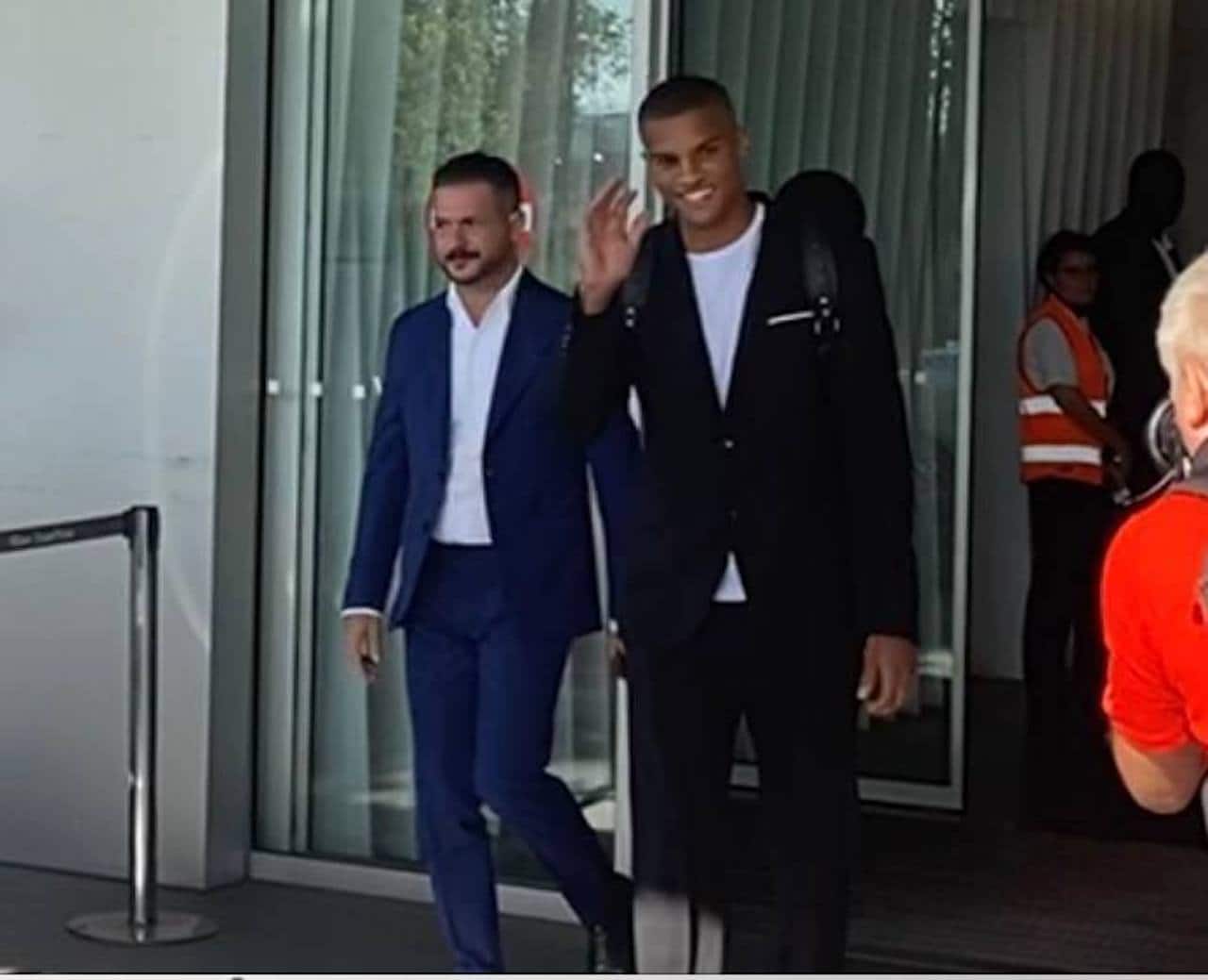 Thiaw all'aeroporto di Linate