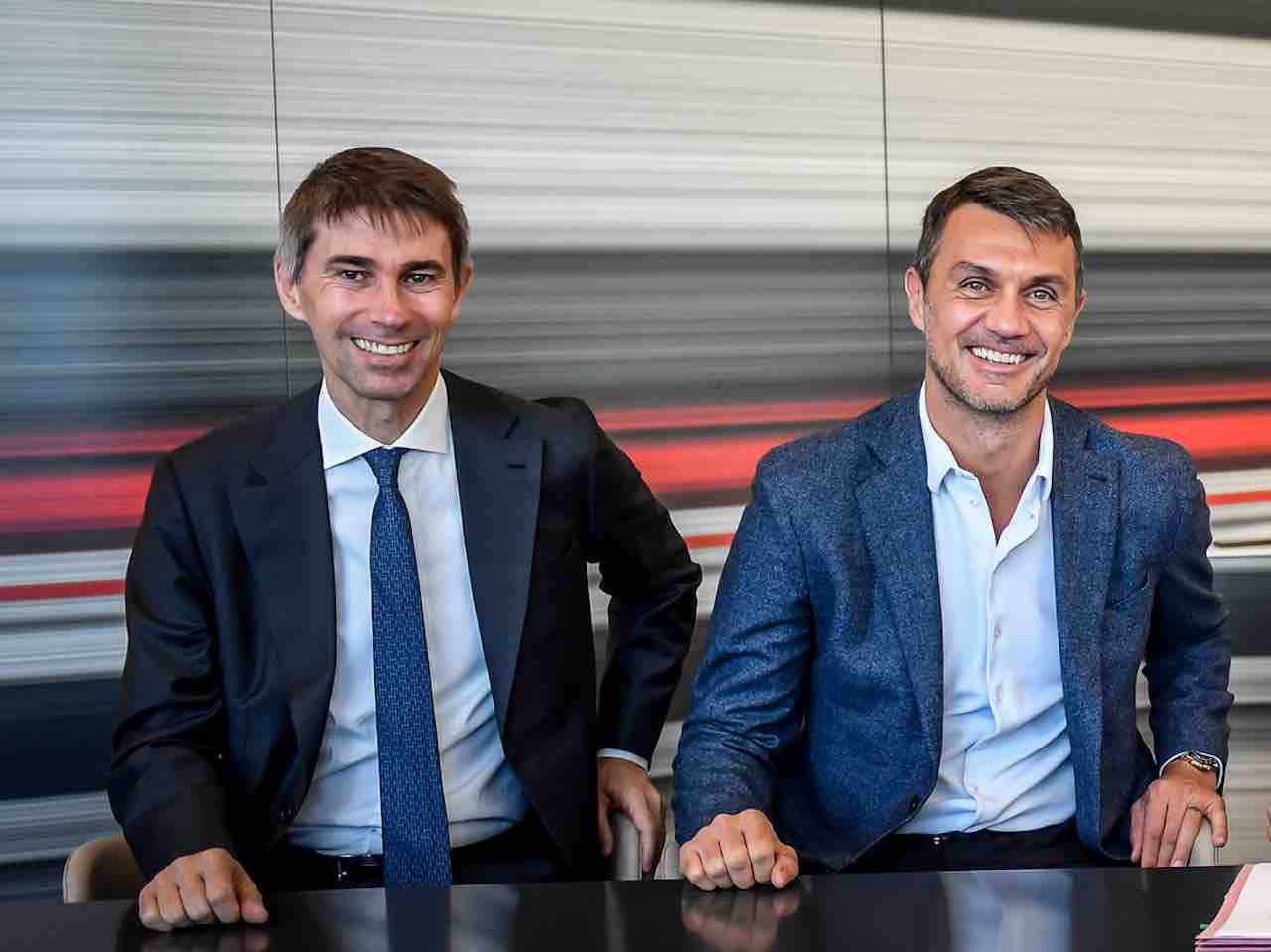 Maldini e Massara (LaPresse)