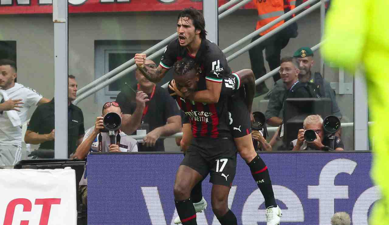 Rafael Leao Sandro Tonali