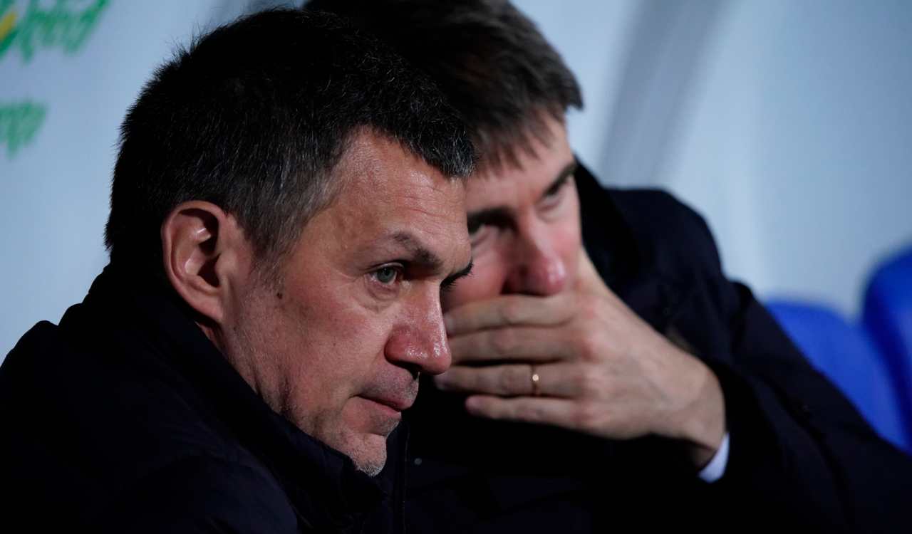 Paolo Maldini e Frederic Massara 