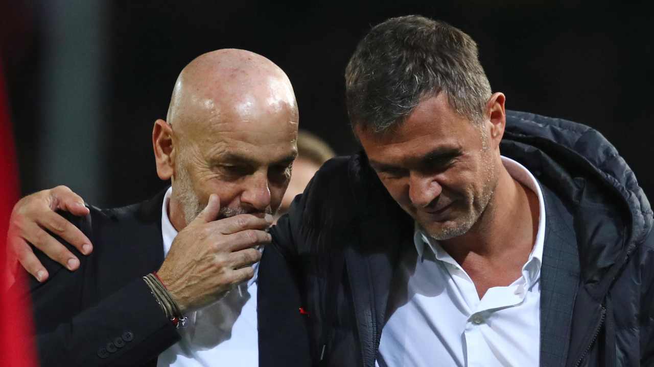 Stefano Pioli Paolo Maldini