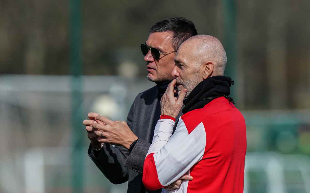 Pioli e Maldini