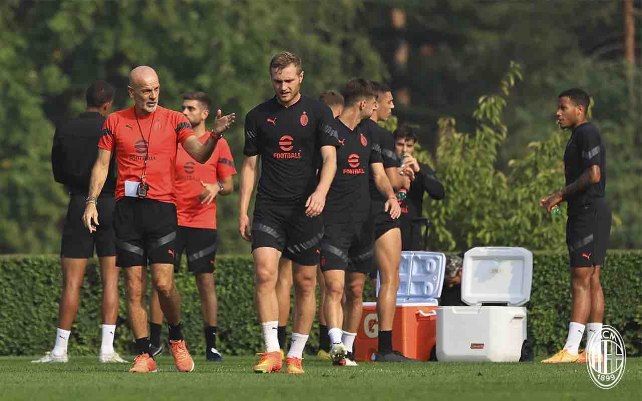 Allenamento Milanello