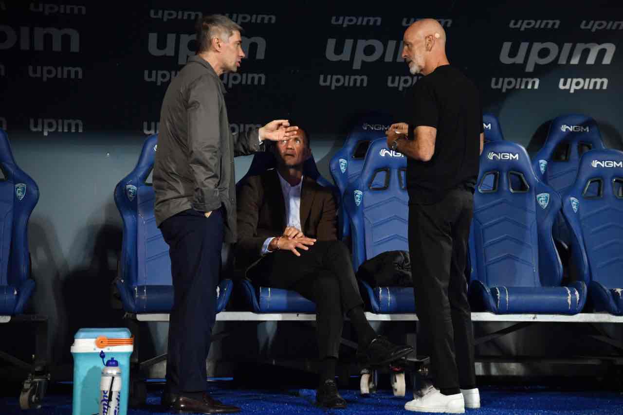 Pioli, Maldini e Massara