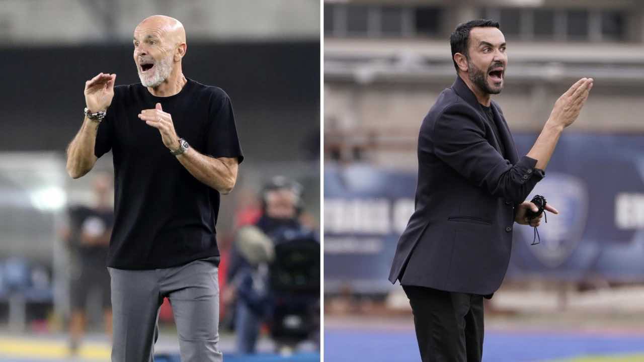 Pioli e Palladino