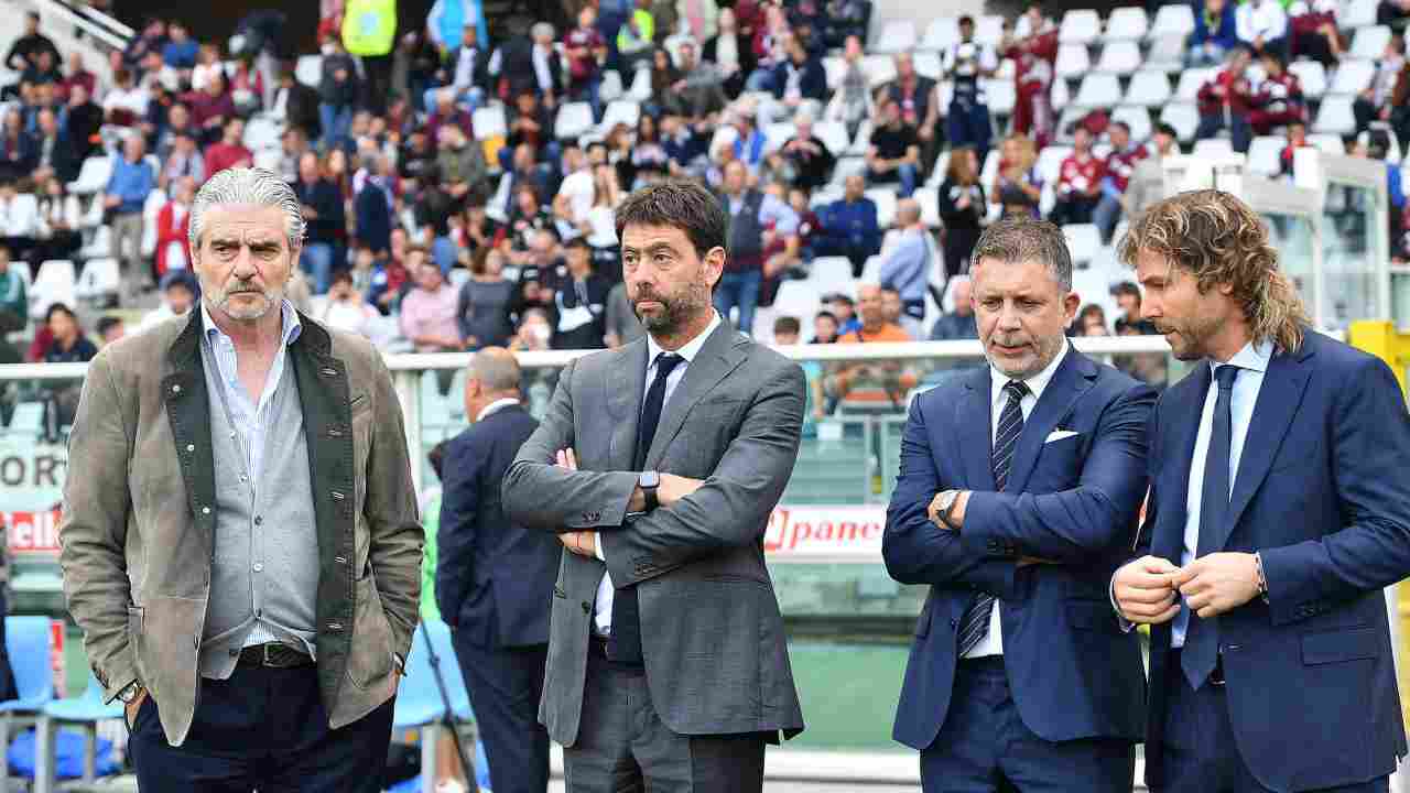 Agnelli Cherubini Arrivabene Nedved