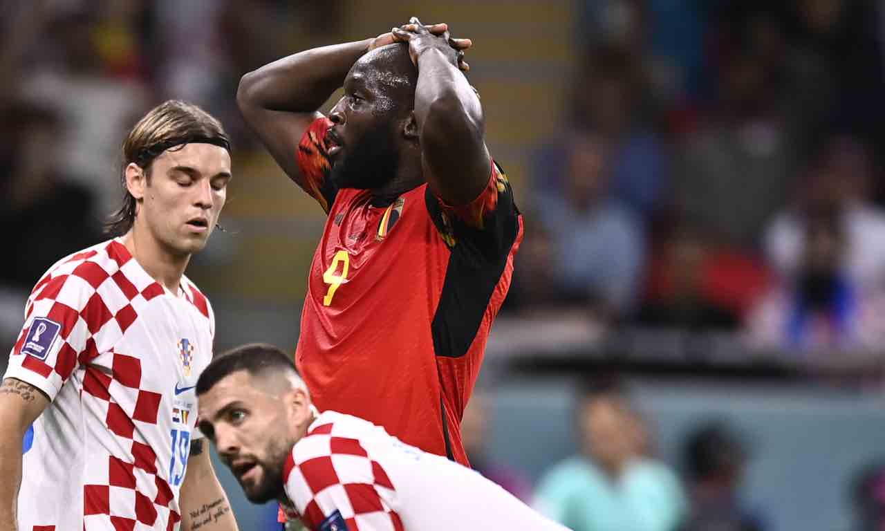 Lukaku in Croazia-Belgio
