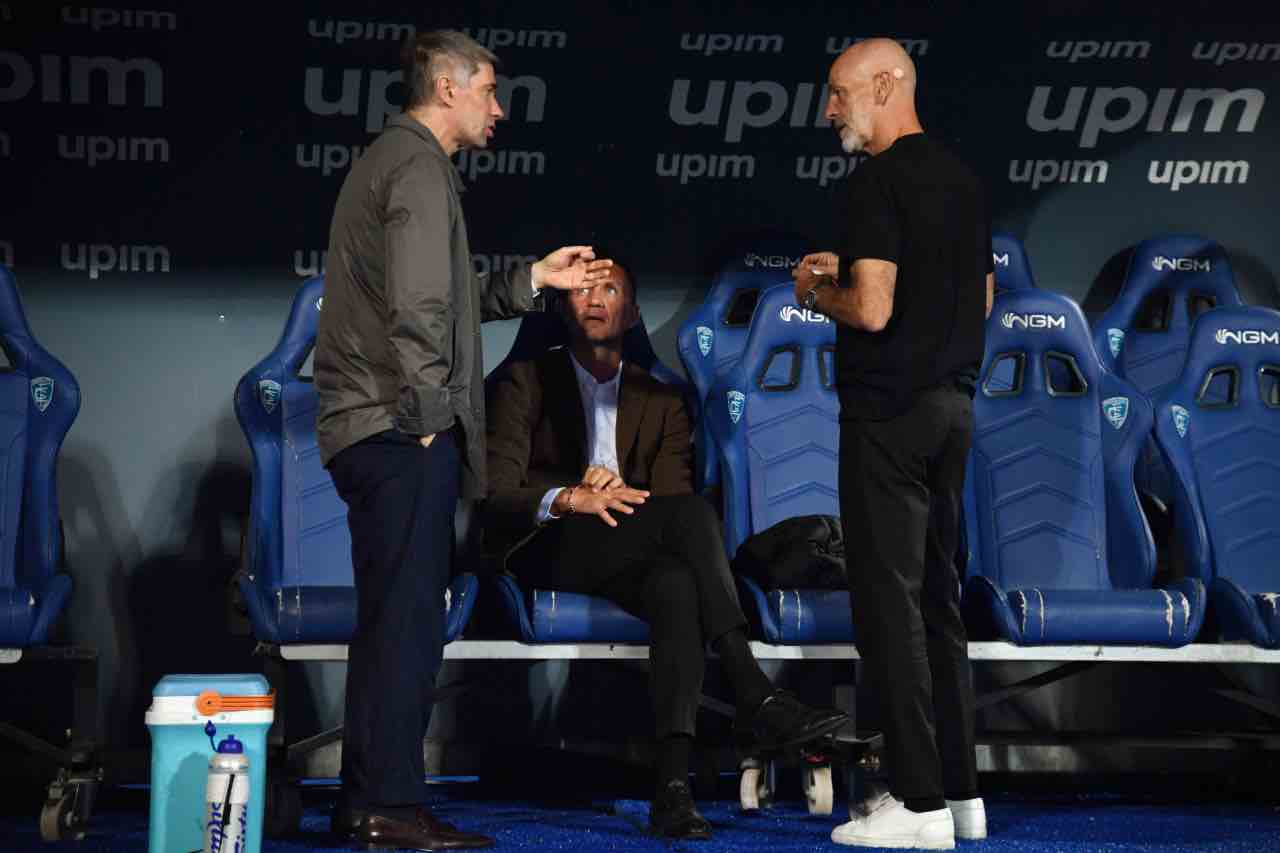 Massara, Pioli, Maldini