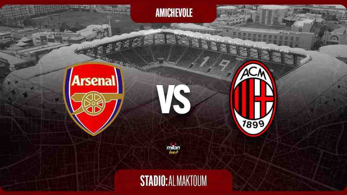 Arsenal Milan diretta live