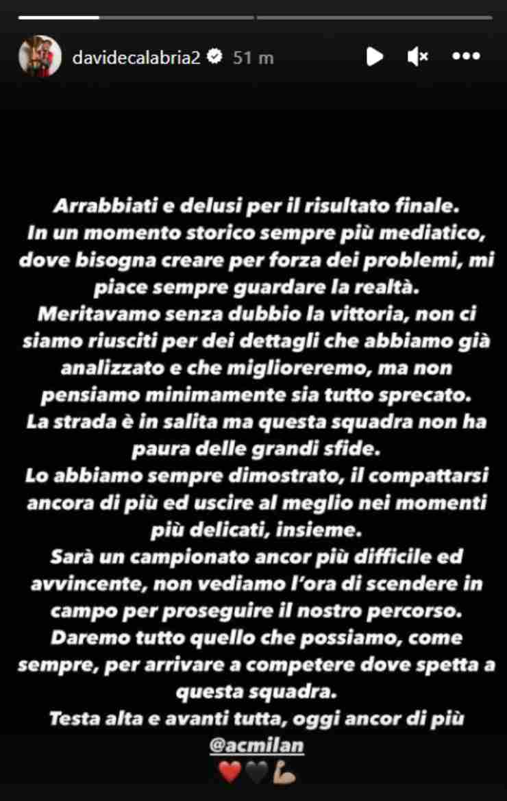 Davide Calabria Milan Roma