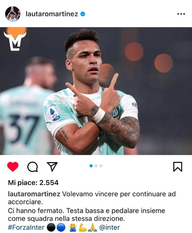 Lautaro Martinez Monza Inter