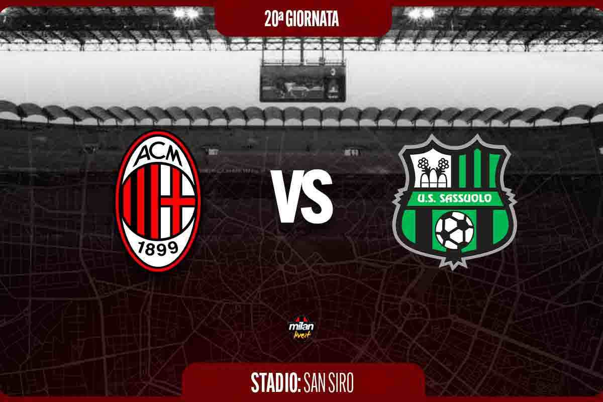 Milan-Sassuolo Live