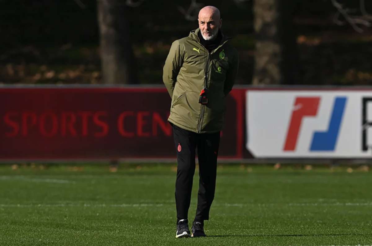 Pioli allenamento
