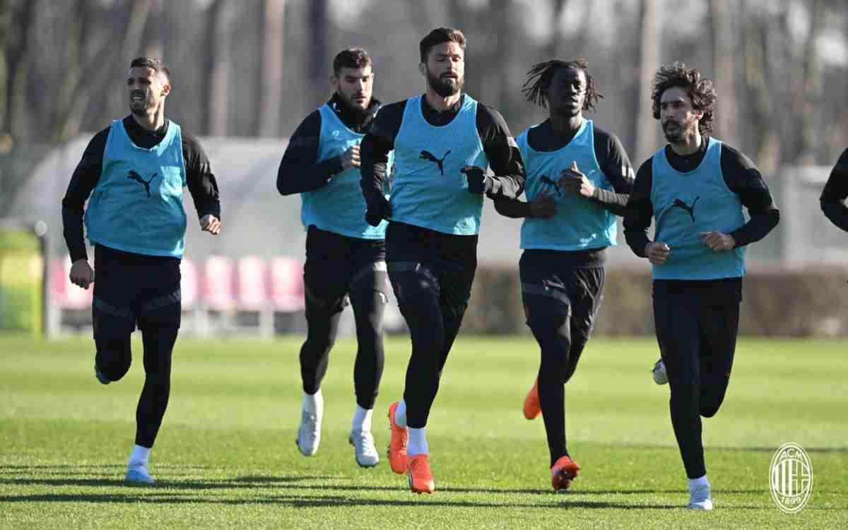 allenamento milanello