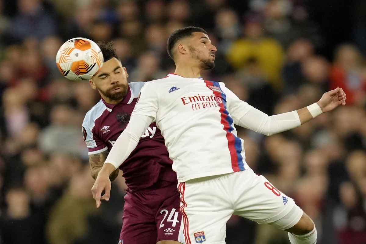 Milan addio Aouar