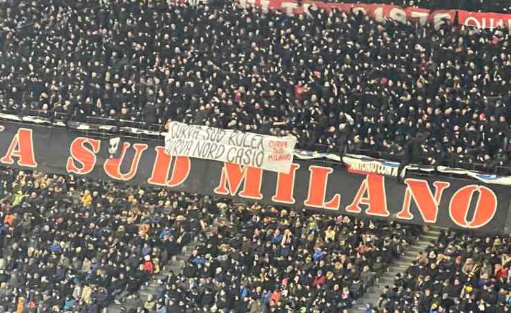 Curva Sud Milan Inter Shakira