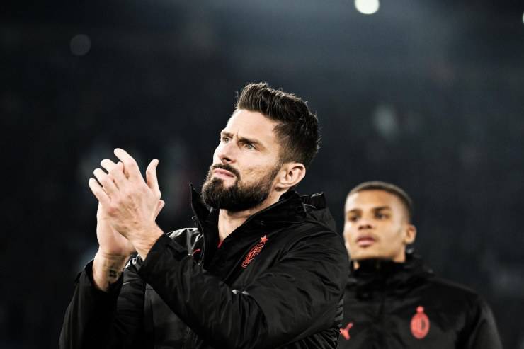 Giroud Milan rinnovo Everton