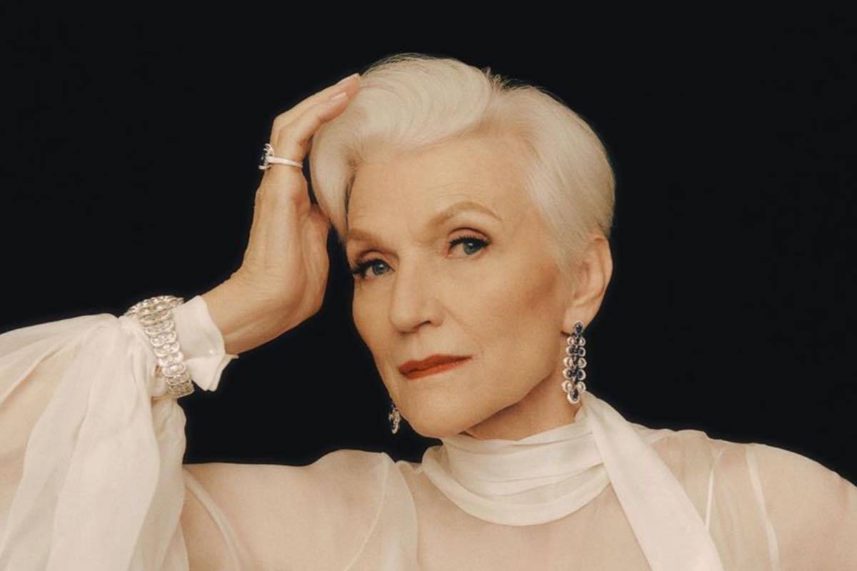 Maye Musk a San Siro