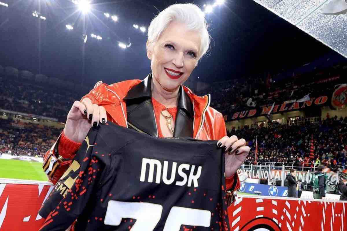 Maye Musk San Siro