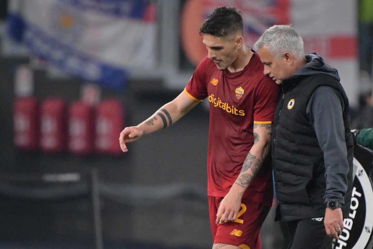 Zaniolo lettera Roma