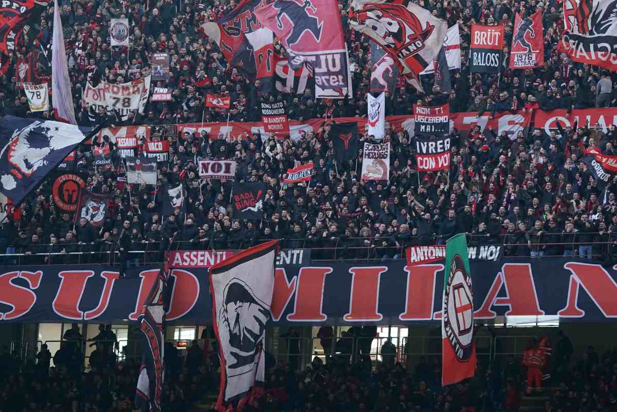 curva sud corteo