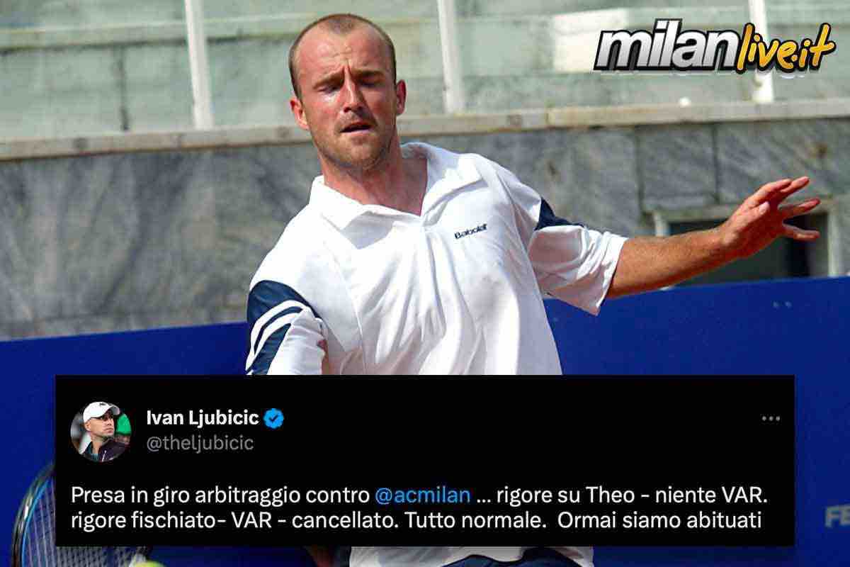 Ljubicic attacco arbitraggio Milan Salernitana