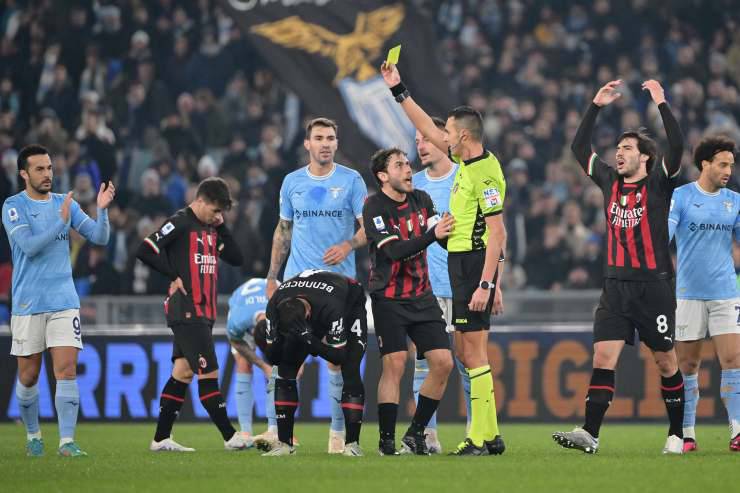 Marco Di Bello arbitro Fiorentina Milan