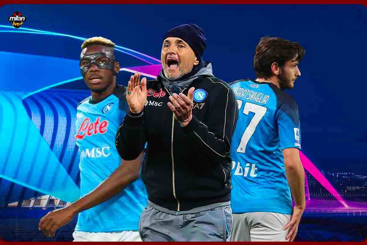 Napoli Milan quarti champions