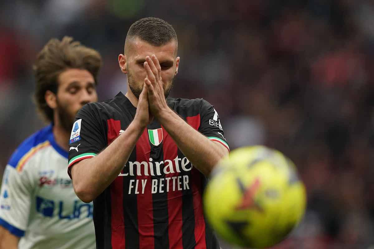 Milan bocciato Rebic addio